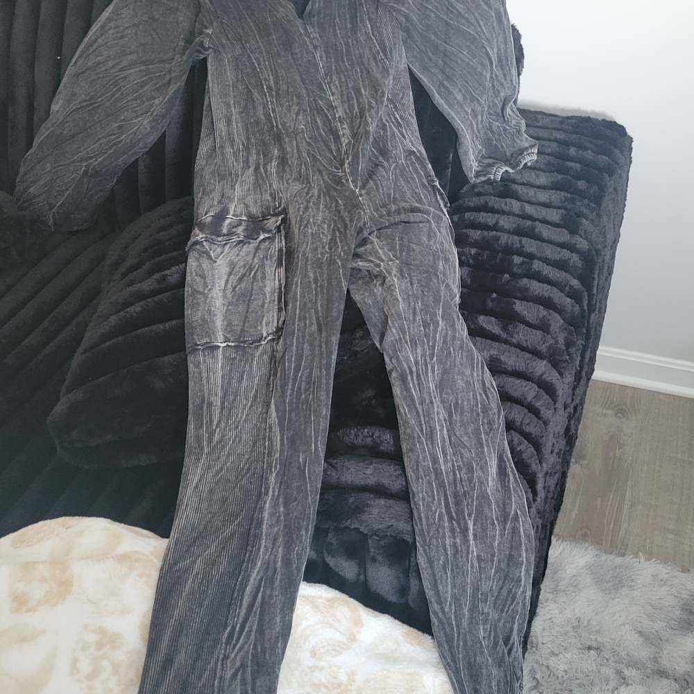 Stylish Gray Women's Jumpsuit